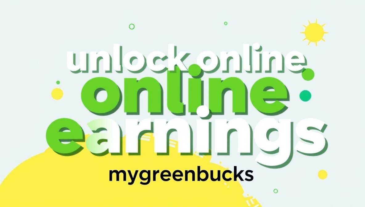 Unlock Online Earnings Mygreenbucks – A Complete Guide to Building Sustainable Income in the Digital World